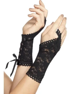 Blonde handsker LACE Horror
