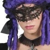 Blonde maske i sort