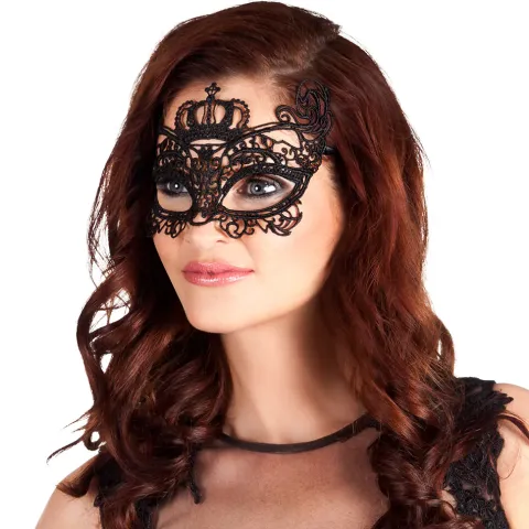 Blondemaske i sort - Royal