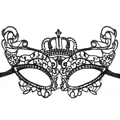 Blondemaske i sort - Royal