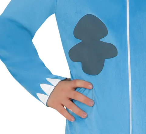 Blåt Rumvæsen kostume