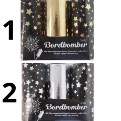 Bordbomber 3 stk - stjerner