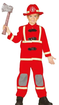 Brandbekæmper kostume til børn