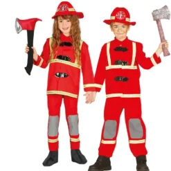 Brandbekæmper kostume til børn