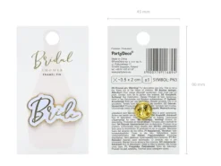 Bride Bagde-Pin