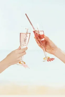 Bride/bridesmaid glas stickers