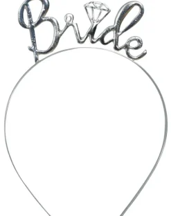 Bride hårbøjle - Sølv