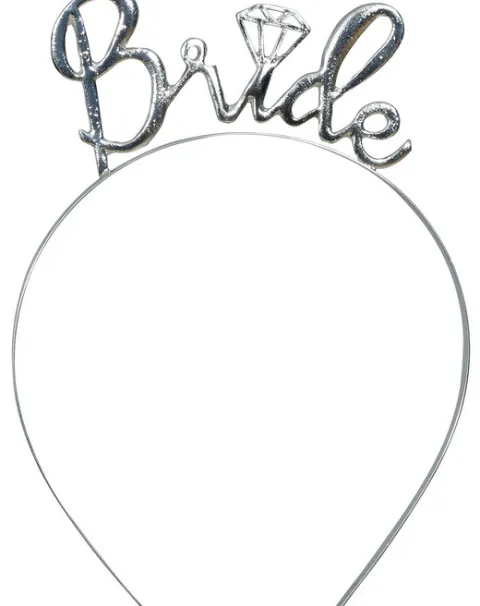 Bride hårbøjle - Sølv
