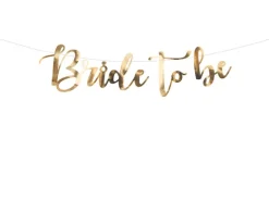 Bride to be karton banner 19x80 cm
