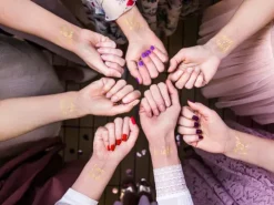 Bride to be Tattoo i guld