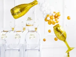 Champagneglas Folieballon