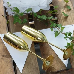 Champagne glas guld