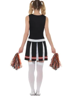 Cheerleader CHS sort med pompom