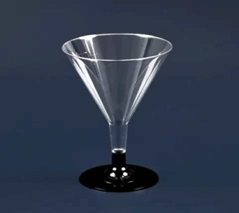 Cocktailglas 16cl. 12stk. på sort fod