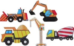 Construction Konfetti i træ