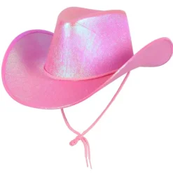 Cowboyhat i Shiny Lyserød
