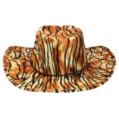 Cowboyhat med tigerprint
