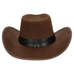 Cowboy hat Wyatt brun