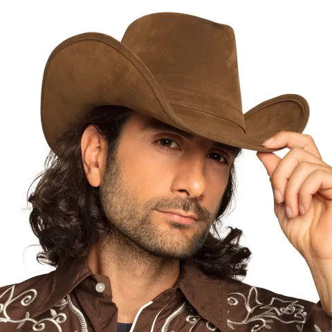 Cowboy hat Wyoming brun