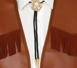 Cowboy slips med tyr