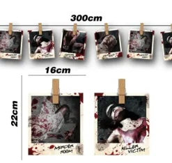 Crime scene foto guirlande