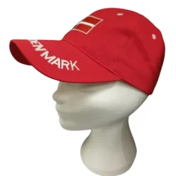 Danmark Kasket med dansk flag