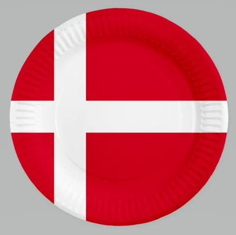 Danmark tallerken