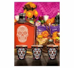 Day of the Dead shots glas