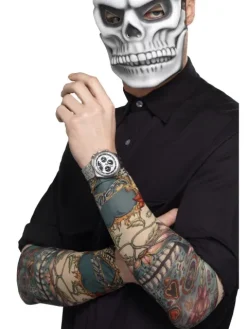 Day of the Dead Tattoo Sleeve