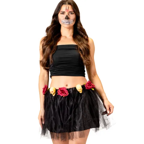 Day of the Dead Tylskørt