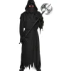 Døden Sort Kåbe Voksen - Glaring Reaper