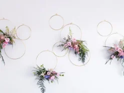 Dekorations ringe Guld