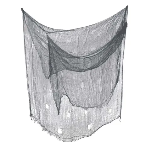 Dekorations stof i grå 2x5m.