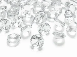 Diamant konfetti 20mm Klar