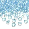 Diamant konfetti 12 mm Tyrkisblå