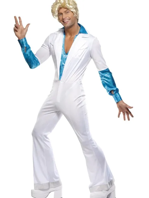 Disco dragt blå