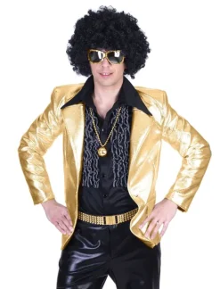 Disco jakke i GULD mand