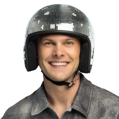 Discokugle hjelm