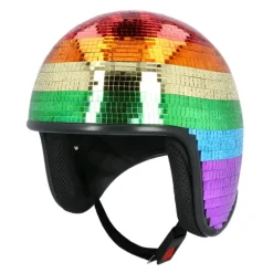 Discokugle hjelm Pride