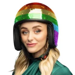 Discokugle hjelm Pride