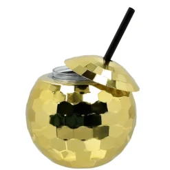 Discokugle kop - Guld