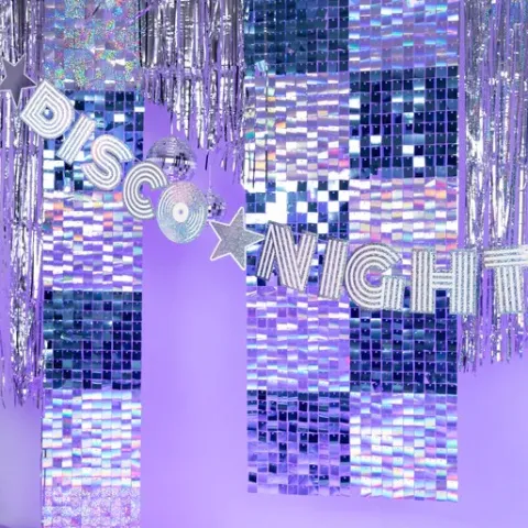 Disco Night tekst-guirlande