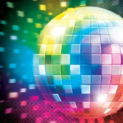 Disco servietter, 16 stk