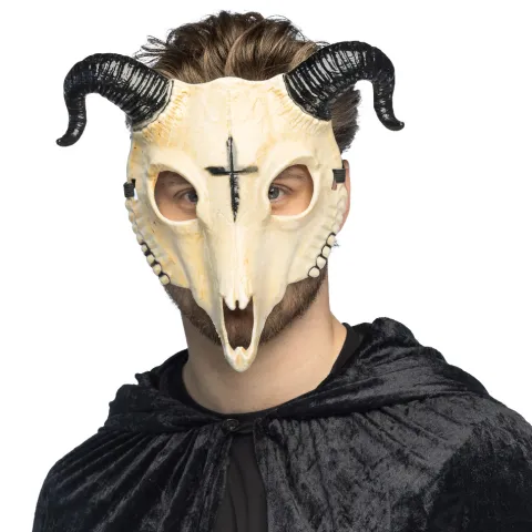 Djævel Gedehoved Halvmaske