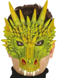 Dragemaske GRØN