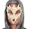 Drage skelet halvmaske