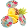 Drinks parasol med blomster XL