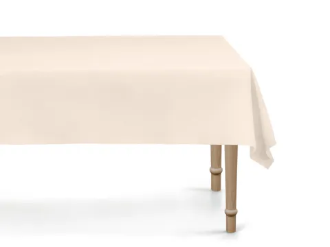 Dug i Cremefarvet poly-plast