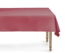 Dug i vinrød poly-plast