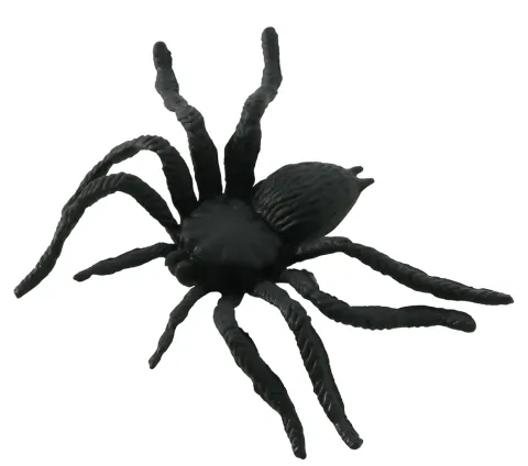 Edderkopper sorte 6 cm, 8 stk.